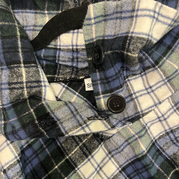 The Vermont flannel co flannel poncho S/M - Picture 5 of 5